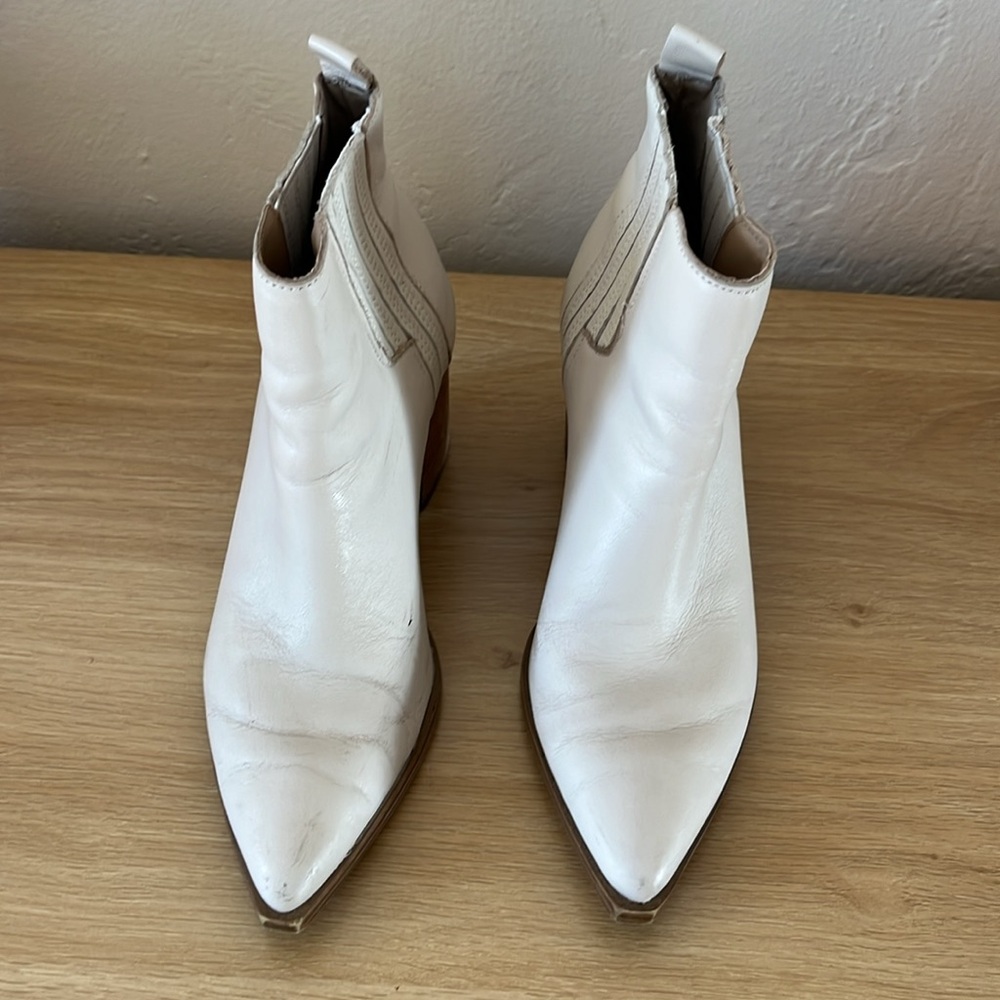 Cream booties - Picture 2 of 6